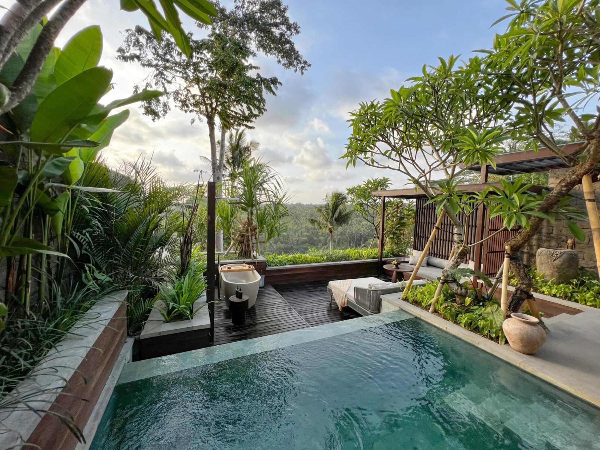 Вилла The Ridge Bali Убуд Экстерьер фото