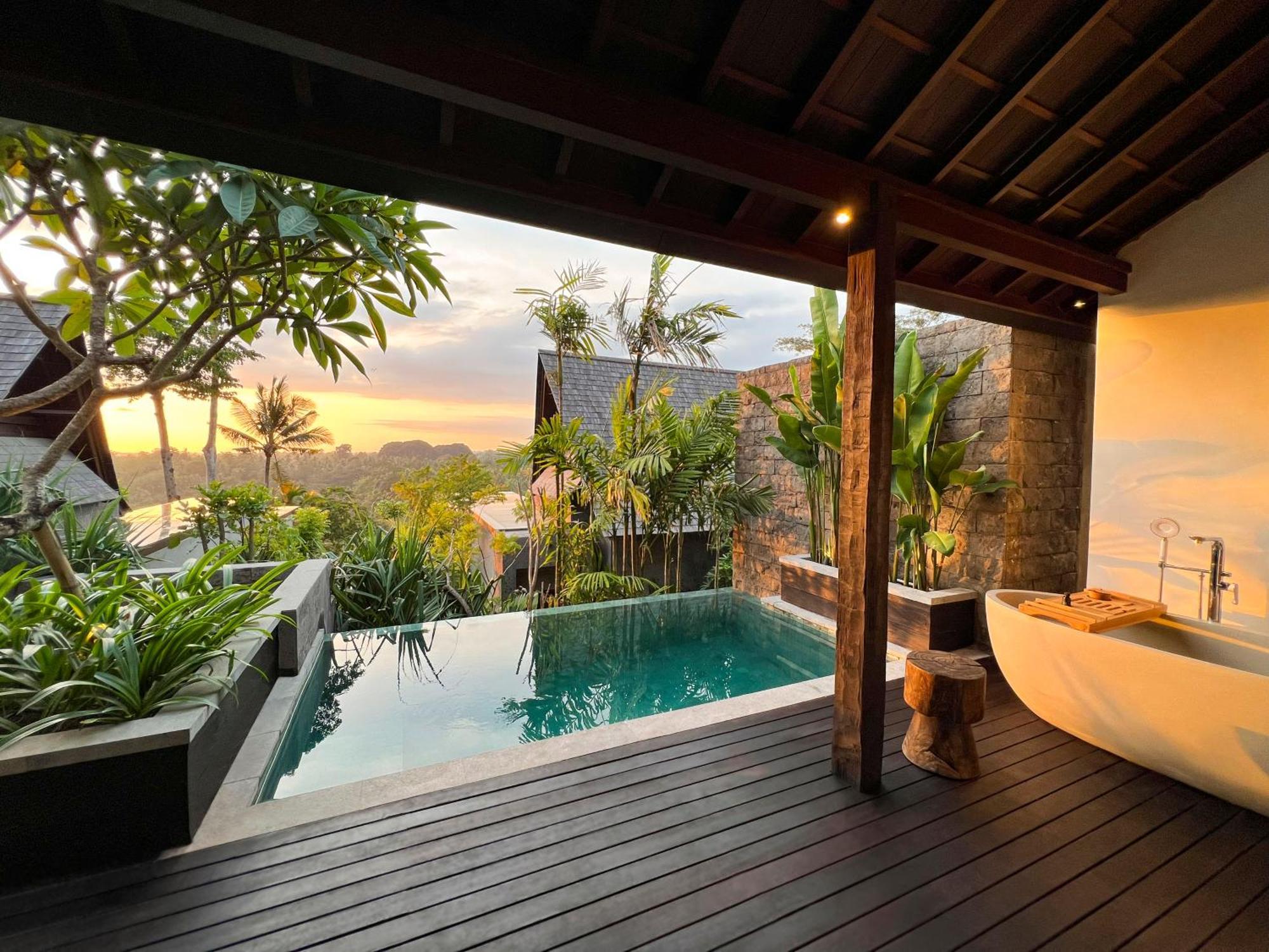 Вилла The Ridge Bali Убуд Экстерьер фото